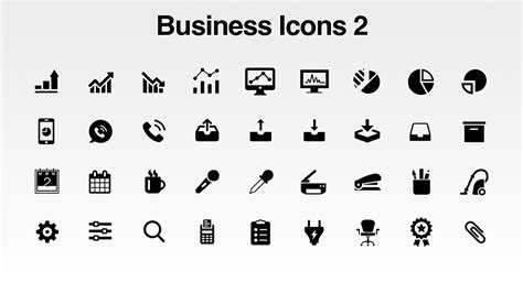 Vector icons for powerpoint - ecolost