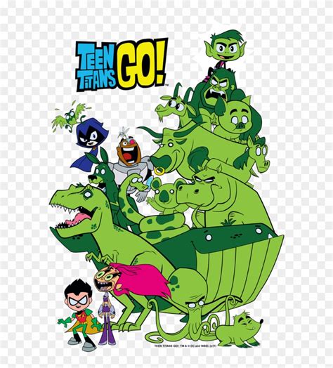 Teen Titans Go Beast Boy Animal, HD Png Download - 600x877(#2656647 ...