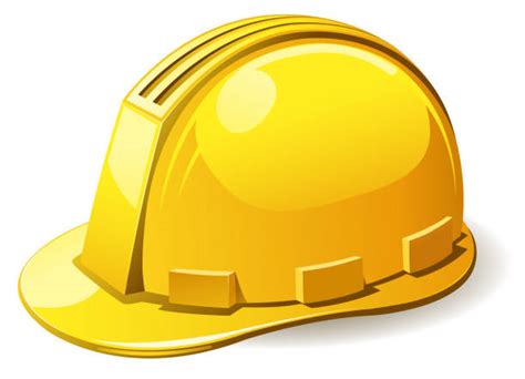 Royalty Free Yellow Hard Hat Clip Art, Vector Images & Illustrations ...