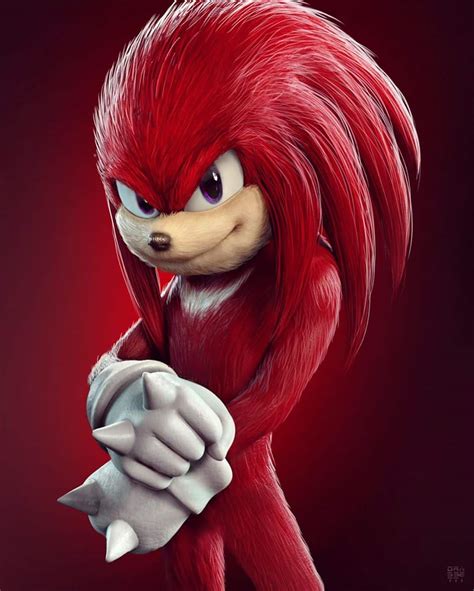 Sonic Hedgehog Movie Knuckles