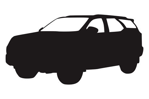 Car Silhouette With Transparent Background 23630095 PNG