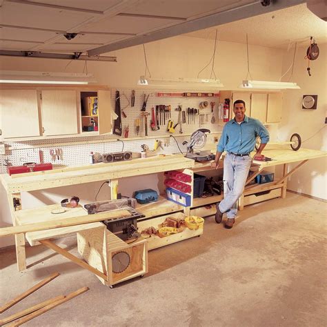 Diy-workbench-plans-garage - Home Design Ideas