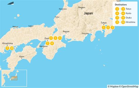 Japan's Big Four: Tokyo, Kyoto, Osaka & Hiroshima - 10 Days | kimkim