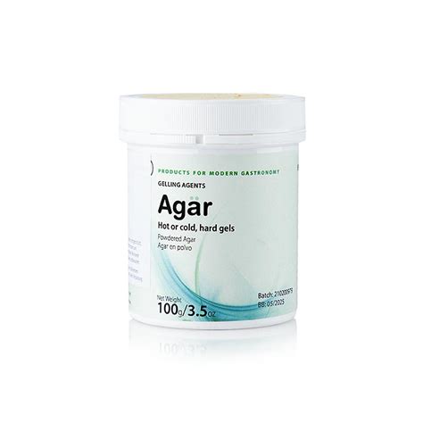 TÖUFOOD AGÄR, agar agar gelling agent, 100 g, PE can