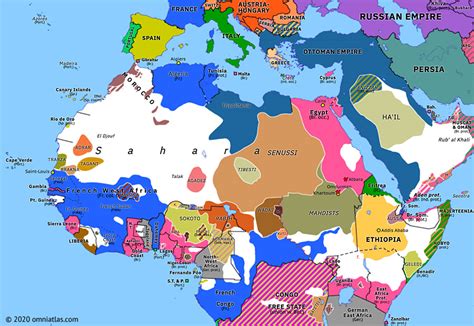 Battle of Omdurman | Historical Atlas of Northern Africa (2 September ...