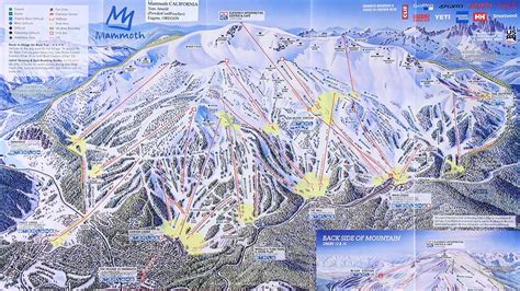 Mammoth Ski Area Trail Map