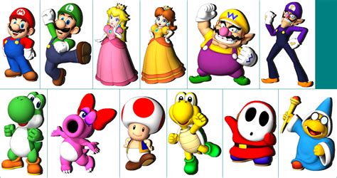 Wii - Mario Party 9 - Victory Poses - The Spriters Resource