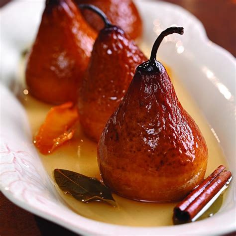 Riesling Baked Pears Recipe - EatingWell