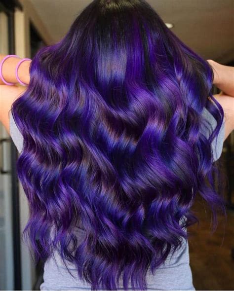 23 Purple Hair Color Ideas: Highlights, Ombre, and Streaks - Hello ...