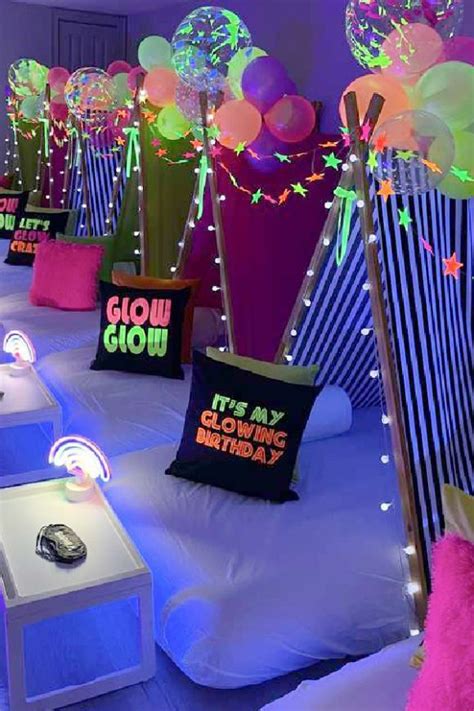 Neon Lights Party Ideas