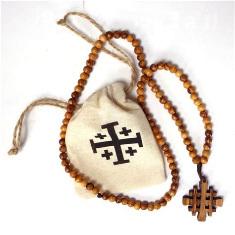 JESUS PRAYER BEADS - OLIVE WOOD | EWTN Religious Catalogue