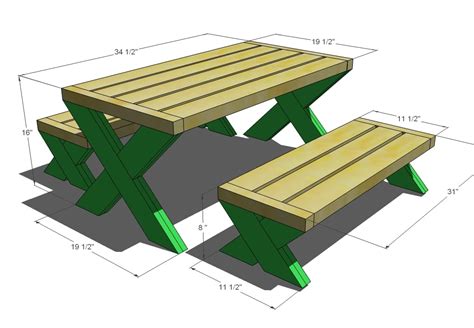 Woodwork Wooden Bench Table Plans PDF Plans