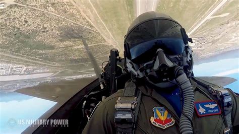 F 22 Raptor Cockpit Takeoff