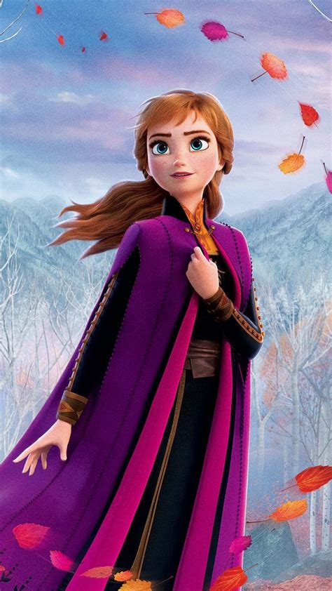 Anna In Frozen 2 Animation 2019 Free 4K Ultra HD Mobile Wallpaper ...