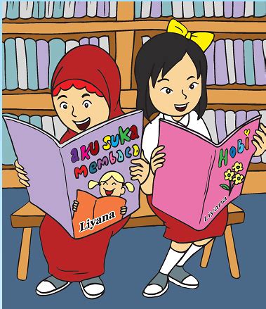 Detail Gambar Anak Membaca Buku Di Perpustakaan Koleksi Nomer 25