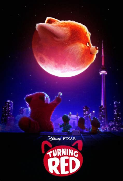 Turning Red poster I made. : r/Pixar