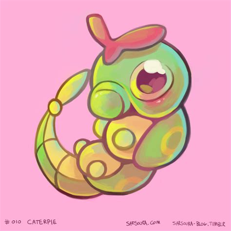 caterpie Pokemon Drawings, Pokemon Fan Art, Flash Drawing, Painted ...