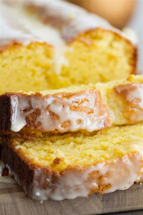 Eggnog Quick Bread with Eggnog Glaze - Taste and Tell