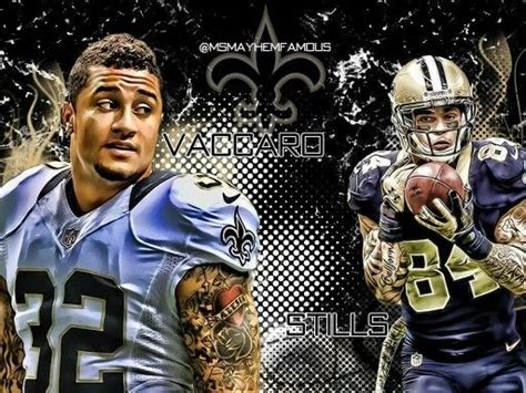 New Orleans Saints Kenny Vaccaro And Kenny Stills | Saints football ...