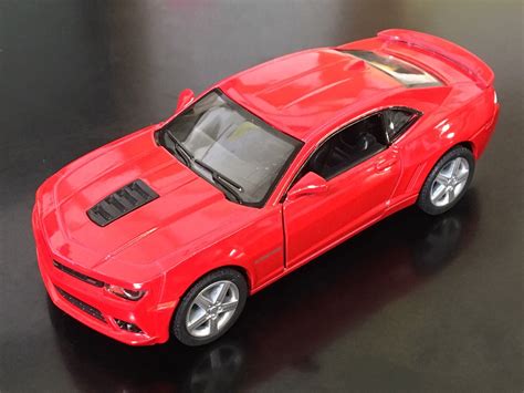 Kinsmart 5" 2014 Chevy Chevrolet Camaro Diecast Model Toy Car 1:38 Red ...