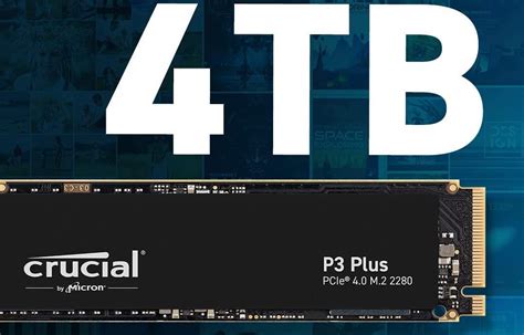 Crucial P3 Plus 4TB SSD hits all-time low after yet another price drop ...