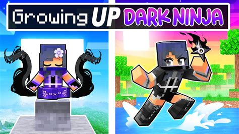 GROWING UP as a DARK NINJA in Minecraft! Acordes - Chordify