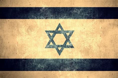 Israel old painted flag Stock Photo by ©jordygraph 2096277