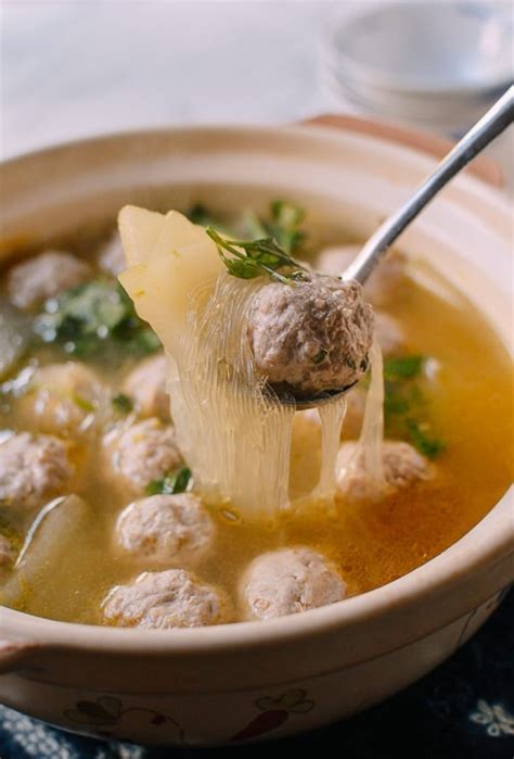 Chinese Winter Melon Soup with Meatballs | The Woks of Life