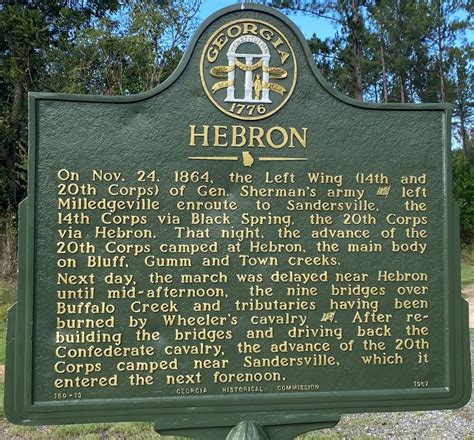 Hebron Historical Marker – Washington County Historical Society