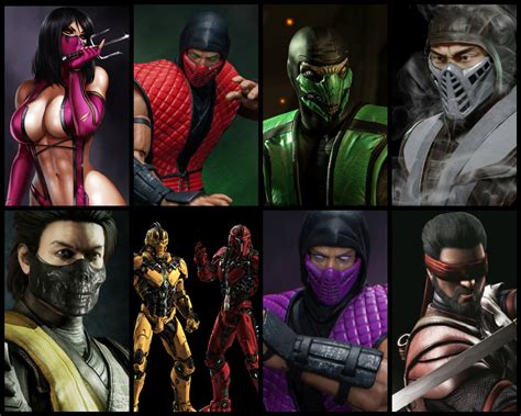 Mortal kombat 11 characters - pooterling