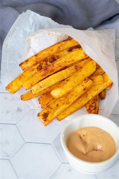 Rutabaga Fries - stetted