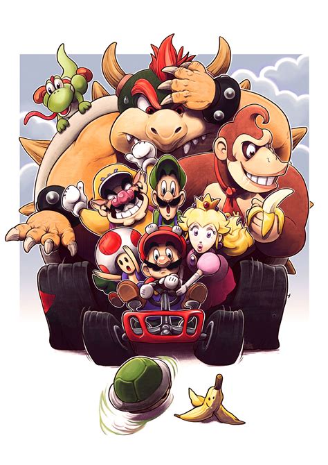 Mario Kart 64 N64 20th ann Tribute by fedde on DeviantArt