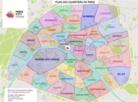 Plan de Paris - Voyages - Cartes