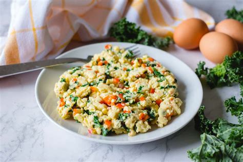 Veggie Scrambled Eggs