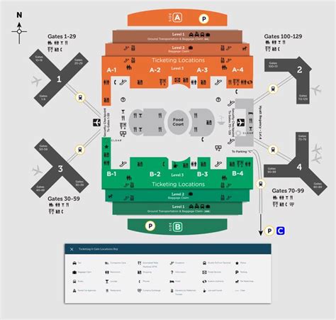 Orlando Airport (MCO) Terminal Maps, Shops, Restaurants, Food Court 2024