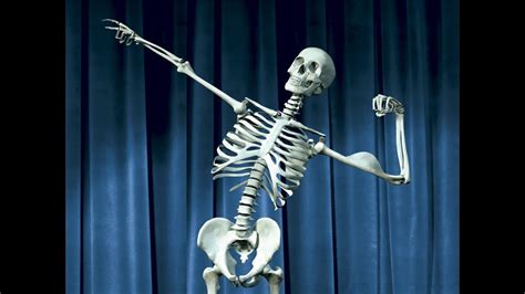 Funny Skeleton Dance - YouTube