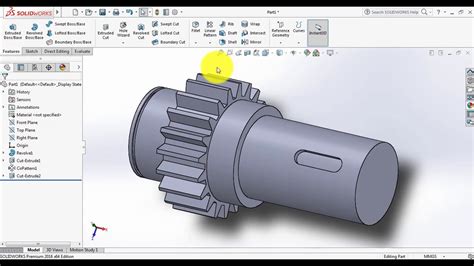 Spur Gear Shaft Design - Design Talk