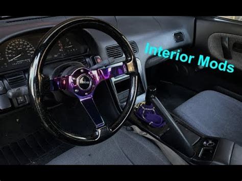 5 cheap cool JDM interior mods (240sx interior) 240sx build | Easy DIY ...