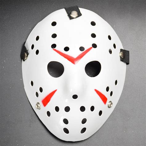 Old Jason Voorhees Halloween Mask Horror Hockey Mask – Alexnld.com