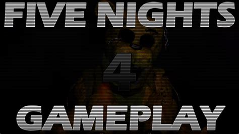 Five Nights at Freddy's 4 (FNAF 4) Gameplay Trailer Concept #2 - YouTube