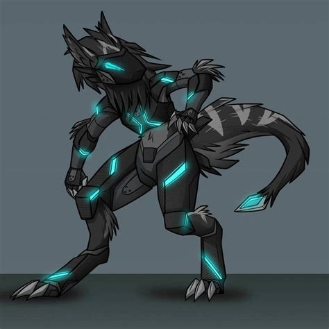 Robot wolf furry by gjrhdbdjdjjddbdhjdn on DeviantArt