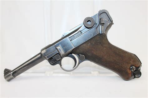 WWI WWII Weimar World War Luger Pistol 9mm Antique Firearms 003 ...