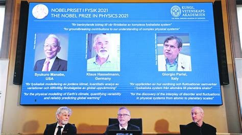 Premio Nobel de Física a científicos que investigan el cambio climático