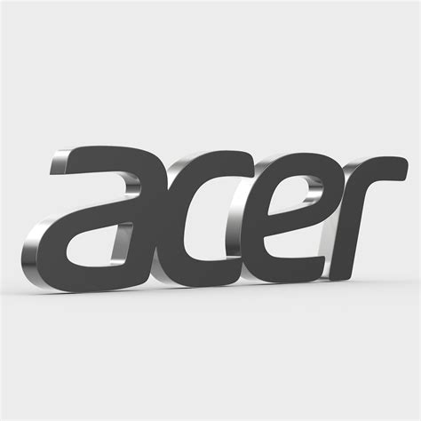 acer logo 3D Model