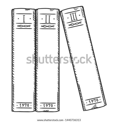 Book Spine Drawing: Over 764 Royalty-Free Licensable Stock ...