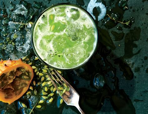 Green Juice with Baobab Powder | Bon Appétit