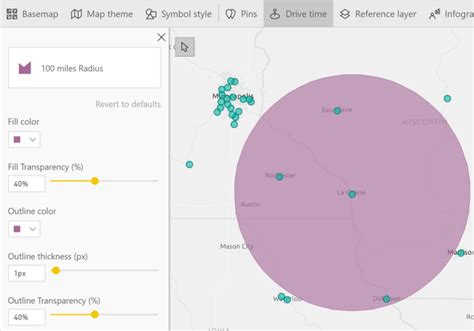 Drive Time Map Radius