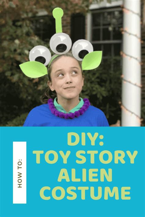 How to Make a DIY Toy Story Alien Costume - Classy Mommy