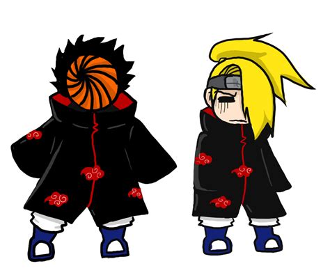 tobi and deidara by elChupaLibre99 - Fanart Central