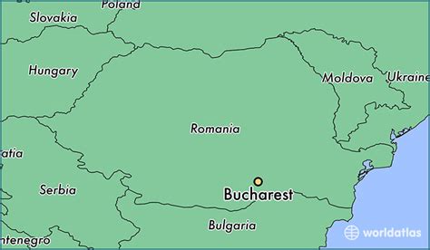 Map Romania Bucharest - Share Map